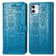 thumbnail image 1 of Funda Cartera FOXDOCK para iPhone 12 Mini , Flip PU con Relieve de Gatos y Perros, Tarjetero y Soporte, 1 of 6