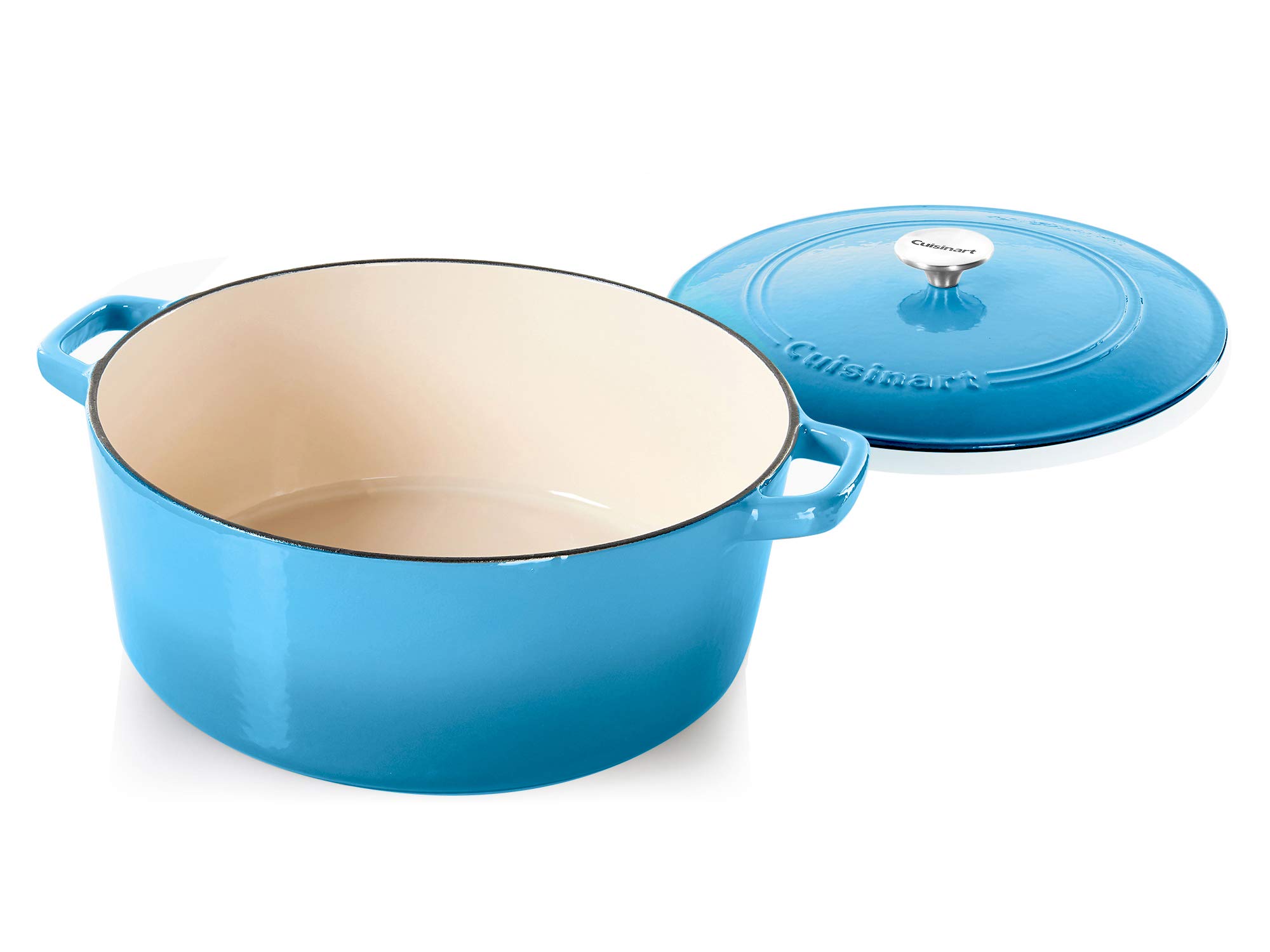 Cazuela Cuisinart Chef's Classic Hierro Fundido Esmaltado Litros Azul