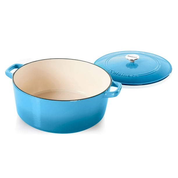 Cazuela Cuisinart Chef's Classic Hierro Fundido Esmaltado Litros Azul