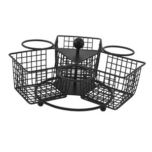 Magideal - Cesta Para Patatas Fritas, Cesta Para Aperitivos, Bandeja Para Palomitas De Maíz, Cesta Portátil Para Pollo Frito, Cesta De Almacenamiento De Patatas