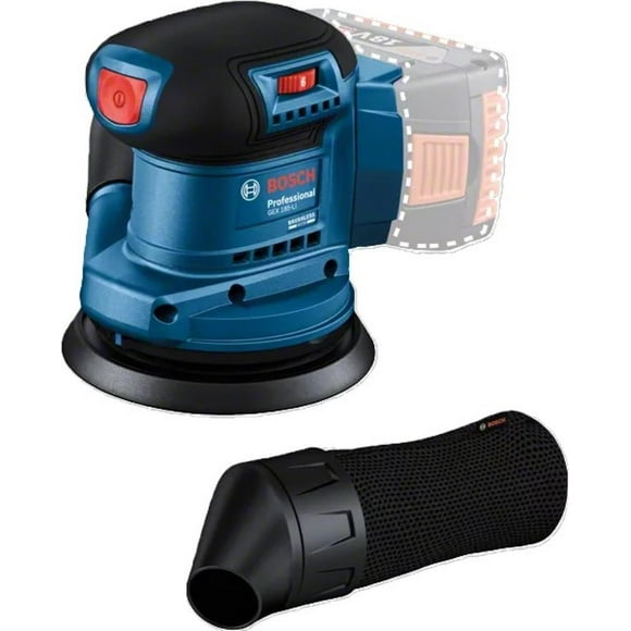 Lijadora Roto Orbital Inalámbrica 18v Gex 185-li Sin Bat Azul 16x24x15