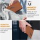 thumbnail image 5 of Funda Cartera Fibra de Carbono para Samsung Galaxy A72 4G con Soporte y Cierre Magnético Marrón, 5 of 6