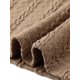 thumbnail image 5 of Agnes Orinda Conjuntos de Halloween Top de Punto de Cuello Alto con Botones de Manga Larga y Abertura Lateral para Mujer de Talla Grande 2X Camel, 5 of 6