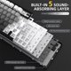 thumbnail image 5 of Teclado Yindiao X85 Inalámbrico 82 Teclas RGB Hot‑Swap, 5 of 9