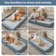 thumbnail image 5 of Cama para perros WNPETHOME Human para adultos, lavable con funda impermeable, 5 of 7