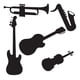 thumbnail image 1 of Decomural Musical Instruments Guitar Trumpet Set WS-33288, 1 of 2