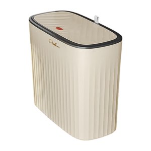 Bothyi - Contenedor De Basura Con Tapa, Bote De Basura Para Sala De Estar, Garaje, Lavadero, Amarillo