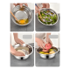 thumbnail image 3 of Pack de 12 bowls de acero inoxidable 18 CM para cocina y, 3 of 3