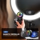 thumbnail image 4 of Anillo de luz LED NEEWER RL45C de 18 pulgadas y 45 W RGB con soporte para trípode, 4 of 9