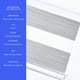 thumbnail image 4 of Cortina Roller Duo Zebra Dia y Noche 120 x 200 Cm Gris Claro Jaspeado Guiza, 4 of 8