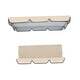 thumbnail image 4 of Columpio Toldo Columpio de jardín Cubierta de la silla Cubierta superior del porche Cubiertas de muebles de jardín al aire prueba de polvo Lav , beige, 4 of 5