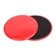 thumbnail image 1 of 2x Core Sliders Compact Para Entrenar La Fuerza Del Núcleo Abdominal Mejorar El Equilibrio Rojo, 1 of 5