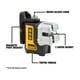 thumbnail image 2 of Nivel láser DEWALT Multi-Line Green, alcance de 30 pies, 2 of 3