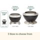 thumbnail image 3 of Chimenea de mesa Cuisinart COH-755 Cleanburn sin humo, 3 of 9