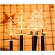 thumbnail image 5 of X10 Luces Navideñas Luces Navideñas Solares Arboles Navidad Amarillo, 5 of 10