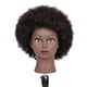 thumbnail image 2 of Peluquería Práctica Mu?eca Cabeza Entrenamiento Maniquí Abrazadera Afro Light Negro, 2 of 5