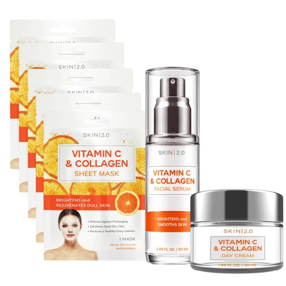 Set de Mascarilla de Tratamiento Skin 2.0 Vitamina C - 3 unidades