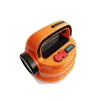 Lampara Led. - Lampara Led Emergencia Portátil Recargable Solar O Usb - Naranja.