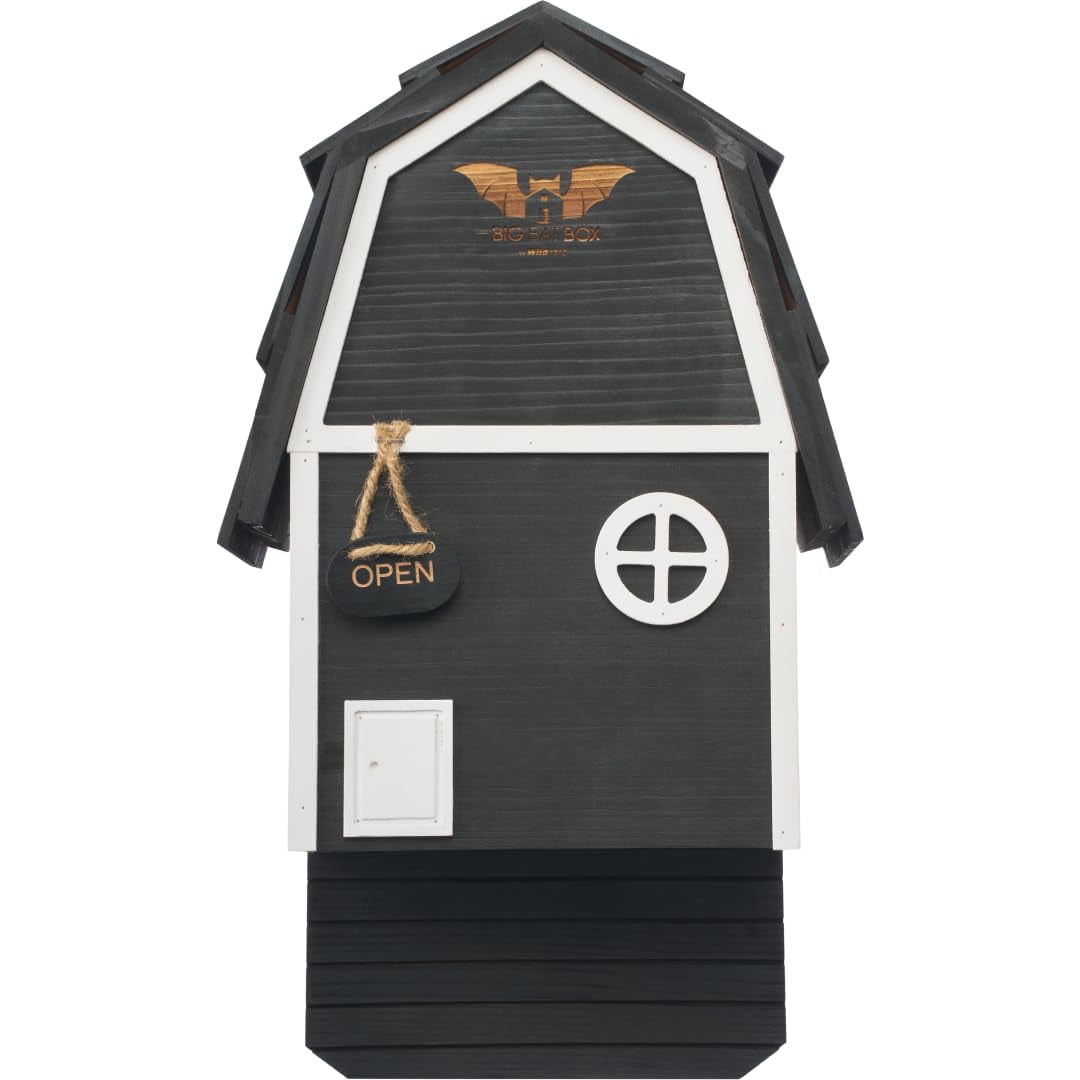 Bat House Wildyard Big Bat Barn Junior, 2 Cámaras, Madera De Cedro