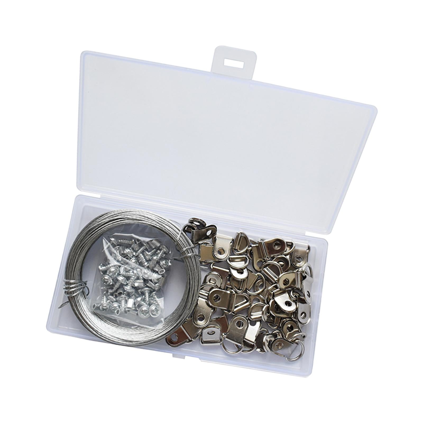 Magideal - Kit Para Colgar Cuadros, Alambre Para Colgar Fotografías, Kit Para Colgar Lienzos, Colgador De Cuadros Para Pared, Colgador De Marcos Para Fotografías