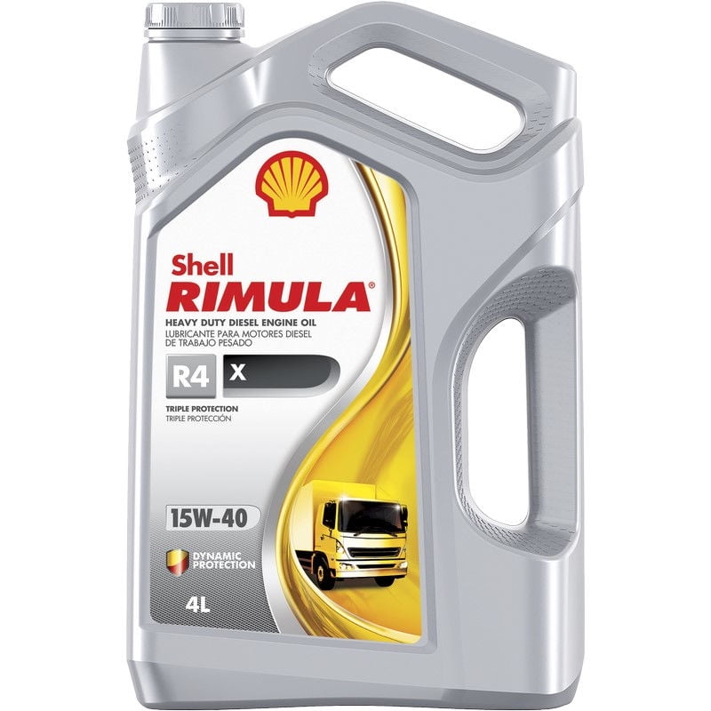 Aceite De Motor Rimula R4 X 15w-40 4 Lts 4 L Shell