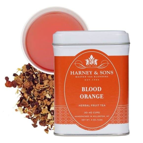 Tea Harney & Sons, naranja sanguina, 120 ml, hojas sueltas, hierbas
