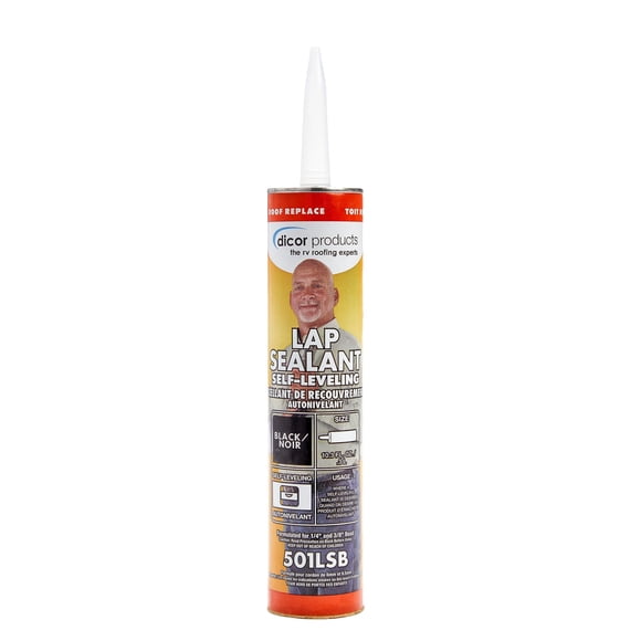 Sellador Dicor 501LSB-1, autonivelante, sin HAPS, 300 ml, negro