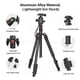 thumbnail image 4 of Trípode SMALLRIG CT-10 para cámara, plegable, aluminio, 71 cm, 4 of 8