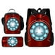 thumbnail image 2 of Cartoon Man M-Marvels Iron 3 pcs set Child School Backpack with Lunch Bags ,Pencil Bags School Bags for Boys Girls Best Gift, 2 of 3