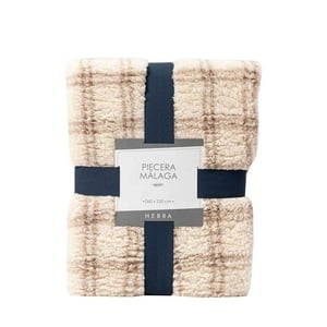 Hebra - Piecera Sherpa 60X220 Malaga Gris/Crudo