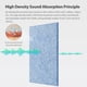 thumbnail image 2 of Paneles acústicos Amantech High Density Sound, 40 x 30 x 1 cm, paquete de 12, 2 of 6