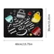 thumbnail image 3 of 1pc, Dish Drying Pad, Popular Coffee Printing Tablemat, Bathroom Washstand Kitchen Drain Mat, Diatom Mud Faucet Absorbent Mat, Toilet Washstand Cup Mat, Toilet Anti-water Absorption Mat, Kitchen Acces, 3 of 4