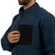 thumbnail image 3 of Polar Hombre Tejido Full Zip Middle 84 Lhotse azul L, 3 of 8