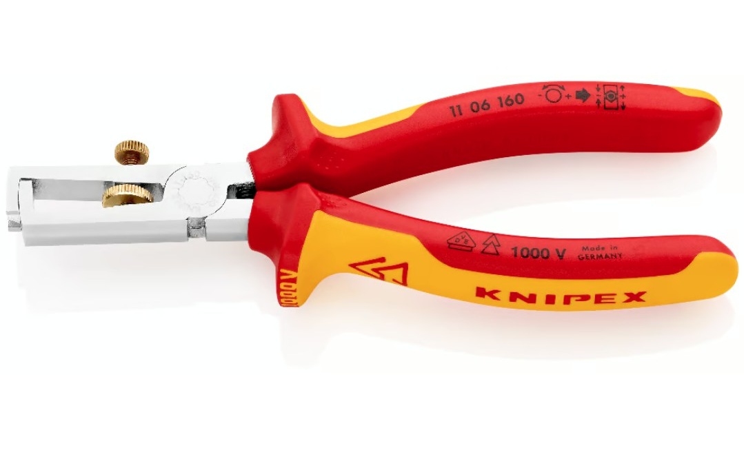 Alicate Pelacables Knipex 11 06 160 Aislado 1000V