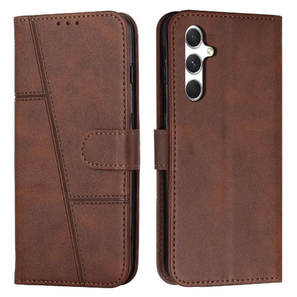 Funda Flip Para Samsung Galaxy A56 – Carcasa Delgada Y Resistente A Impactos Con Soporte Para Uso Diario Y Profesional
