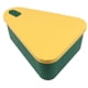 thumbnail image 3 of Recipiente De Silicona A Prueba De Fugas Para Pizza, Versátil, Con Cierre Seguro, Lonchera Grande, Amarillo Y Verde, 3 of 5