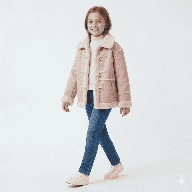 Chaqueta Ni o Invierno Chiporro Abrigo Infantil Forrado