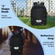thumbnail image 5 of Bolsa deportiva MoKo, mochila de baloncesto, negra, resistente al agua, 5 of 8