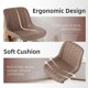 thumbnail image 5 of Juego de 3 taburetes de bar ajustables y giratorios de PU Youhauchair, 5 of 7