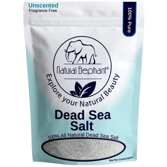 Sal De Baño Natural Para Elefantes Del Mar Muerto 454 G 100% Natural