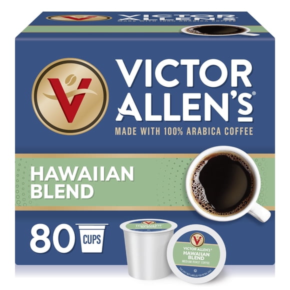 Cápsulas de café Victor Allen's Hawaiian Blend 80 Medium Toast