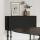 thumbnail image 1 of 1pc Black Wallpaper, Peel And Stick, Black Silk Wallpaper For Bedroom, Solid Black Contact Paper For Cabinets, Self-Adhesive Removable Wallpaper, Waterproof Embossed Textured Wallpaper, 1 of 5