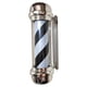 thumbnail image 5 of Luz De Poste De Barbero Ioensy 23" Con Soporte De Pared Negro Plano, 5 of 5