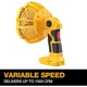 thumbnail image 4 of Ventilador Portátil para Tienda de Campaña para Dewalt 20V Batería de Iones de Litio con Luz LED de 9W Ventilador para Obra, 4 of 8