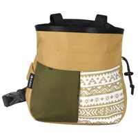 Magideal - Bolsa De Magnesio Para Escalada, Riñonera Oxford Ergonómica Con Cordón Versátil Y Construcción Robusta Para Búlder, Gimnasios, Alimentación De Mascota Caqui Pequeño