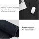 thumbnail image 5 of Alfombrilla de escritorio ZORESYN 150 cm x 50 cm negra de cuero PU, 5 of 7