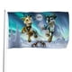 thumbnail image 1 of Niko (película) Bandera Impresa Con Temática Regalo Perfecto Para Fanáticos Amigos Y Familiares Y Adecuada Para Actividades Al Aire Libre E Interiores Decoraciones De Fiesta 90 Cm × 150 Cm, 1 of 6