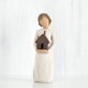thumbnail image 2 of Figura Willow Tree Mi Casa 14 cm pintada a mano, 2 of 5