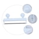 thumbnail image 2 of Repisa De Pared Organizador De Baño Colgante Con Colgadores Blanco, 2 of 3