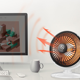 thumbnail image 5 of Mini ventilador de circulación de aire personal clásico retro, 5 of 5